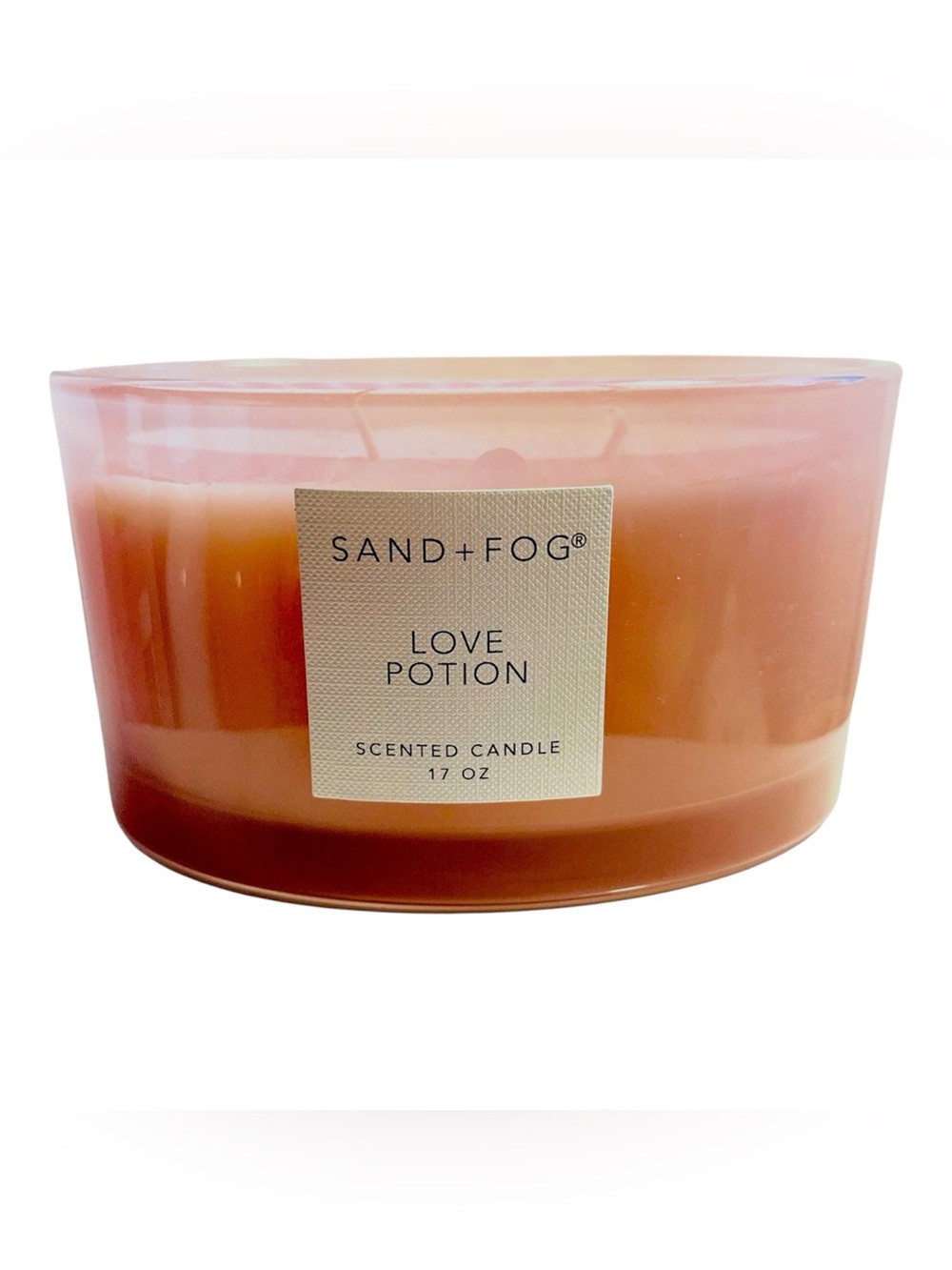 Sand + Fog "Love Potion" 2 Wick Candle 17 oz - NWT **